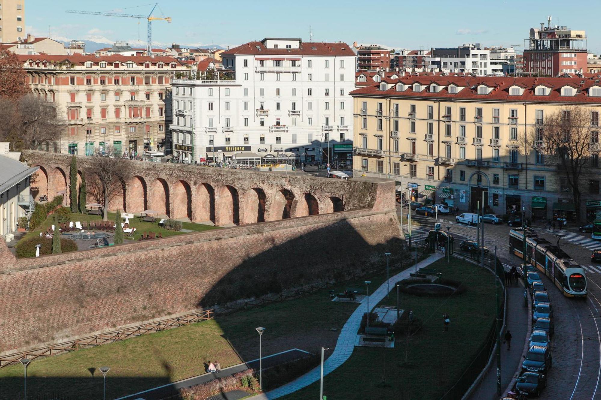 Hotel Arco Romana Mailand Exterior foto