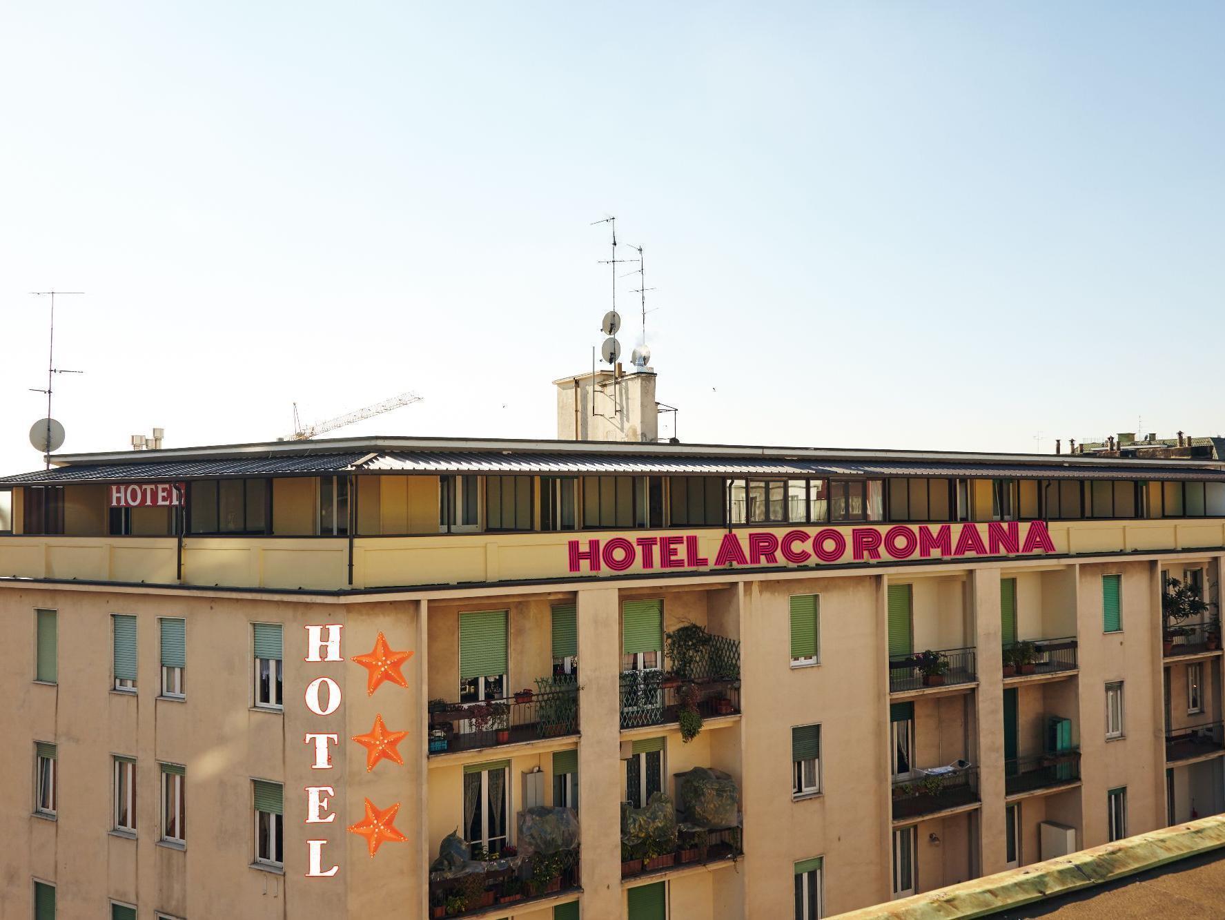 Hotel Arco Romana Mailand Exterior foto